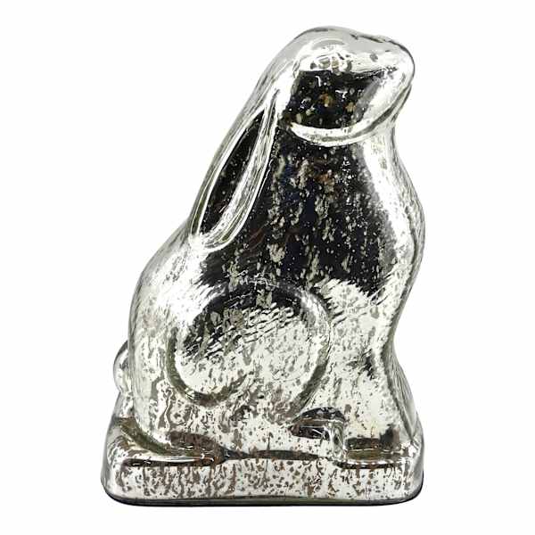 Providence Silver Mercury Glass Bunny, 10"