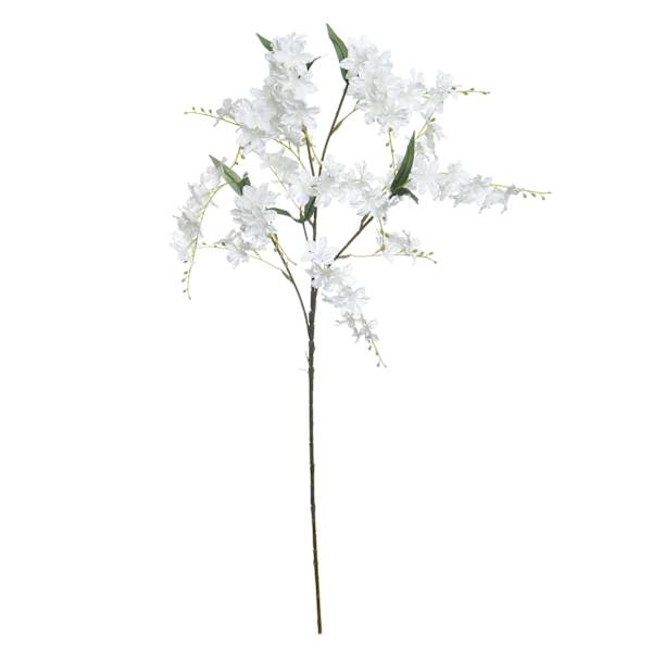 White Blossom Spray, 34"