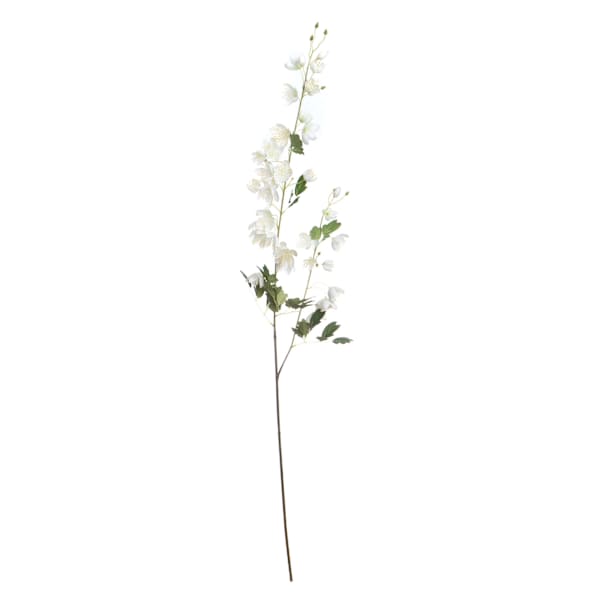 White Hanging Columbine Spray, 42"