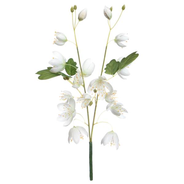 Willow Crossley White Columbine Pick, 12"
