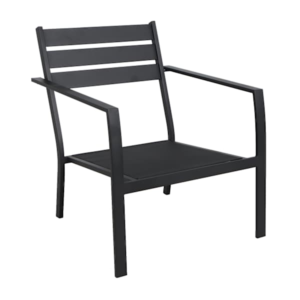 Crosby St. Grammercy Club Chair, Black