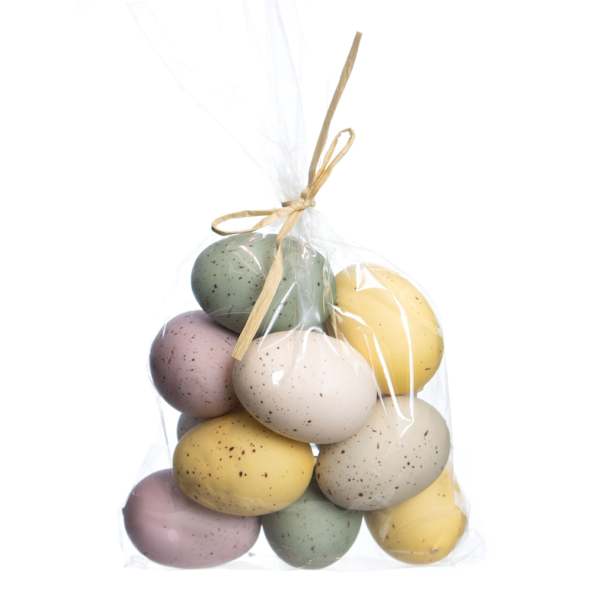 Honeybloom 12-Count Pastel Foam Eggs