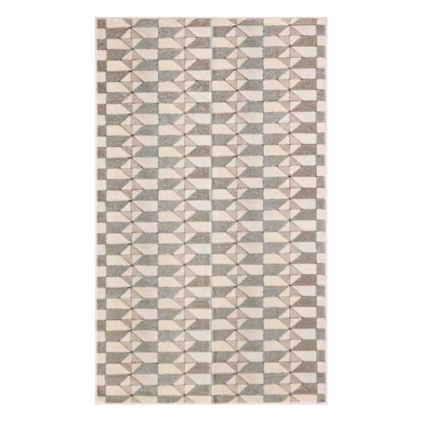 Freya Geometric Accent Rug, 27x45
