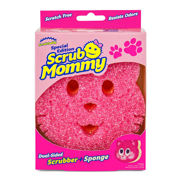 Scrub Mommy Se Pets Pink Cat Box