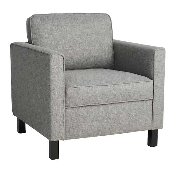 Drew Accent Chair, Charcoal