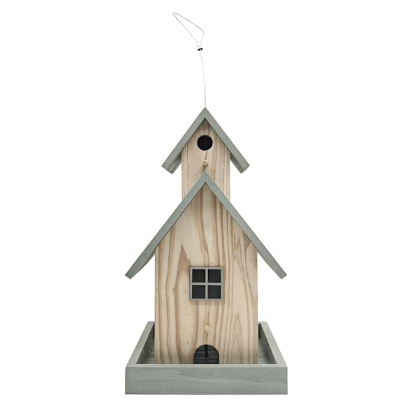 Wooden Birdhouse, 13"