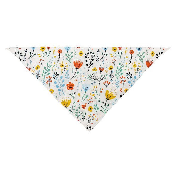 22 X 11 Floral Printed Bandana