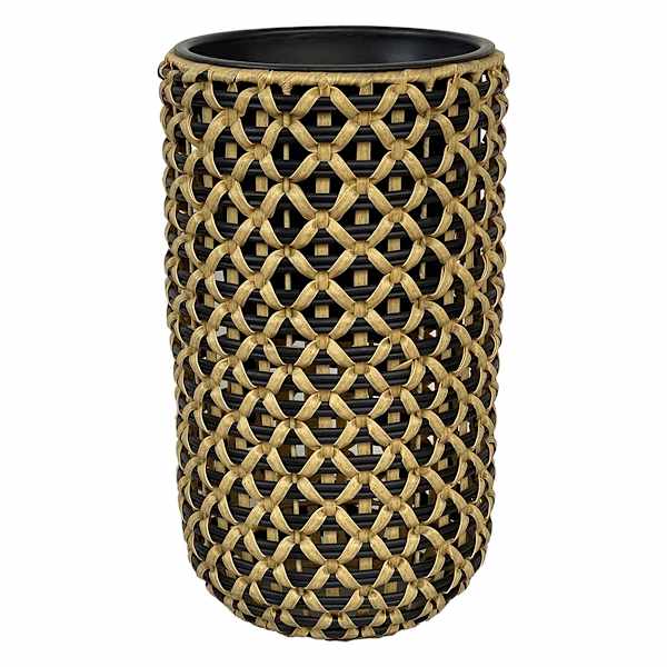 Poly Rattan Outdoor Planter, Large