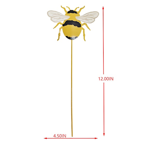 Honeybloom Bee Plant Yard Pick, 12"