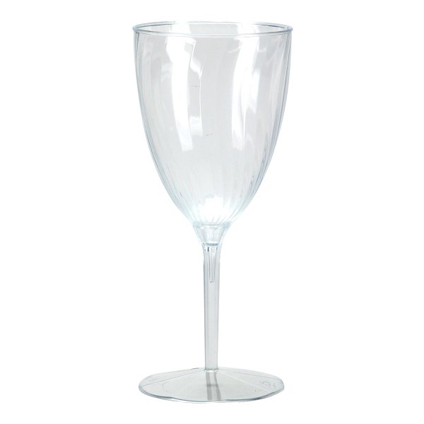 8-Count Clear Wine Goblets, 8oz