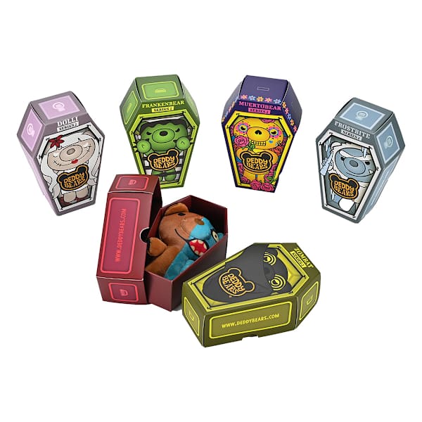 Deddy Bears 5 Inch Coffin Assortment