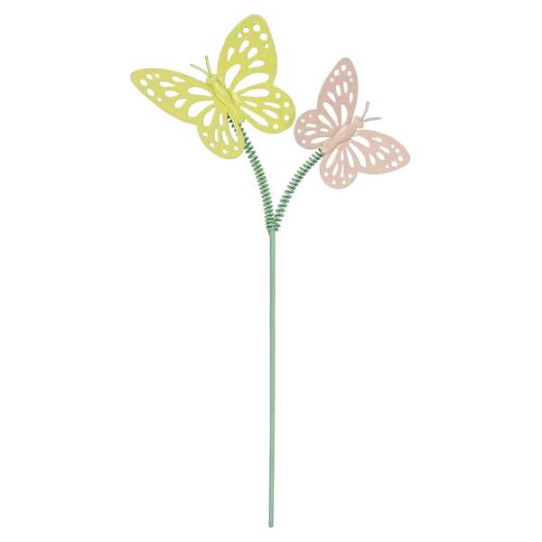 Butterflies Yard Stake, 14"