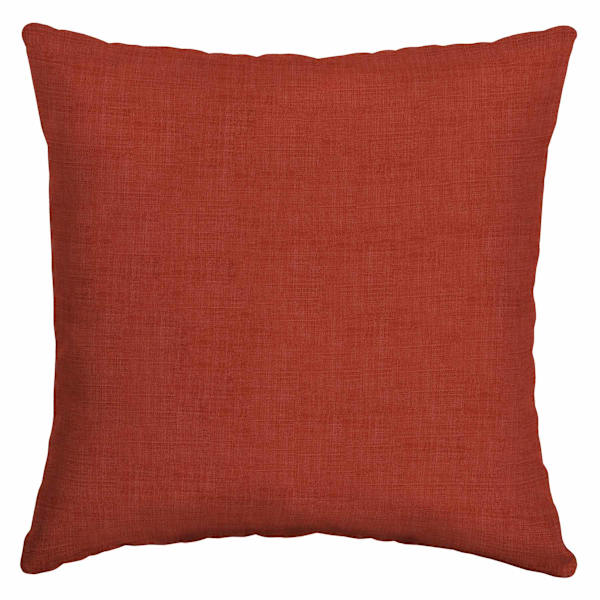 Cinnamon Premium Woven Oversized Square Outdoor Throw Pillow, 20"