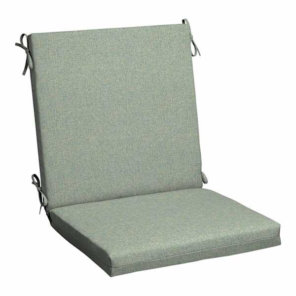Spa Blue Premium Woven Outdoor Hinged Cushion