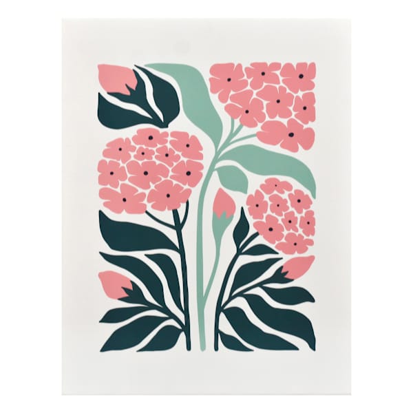 Bunched Flowers Canvas Wall Art, 12x16