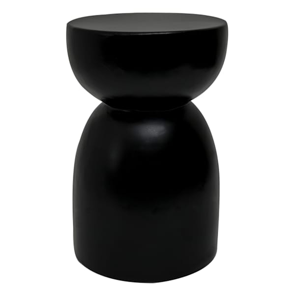 Cade Wooden Accent Table, Black