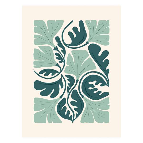 Botanical Ferns Canvas Wall Art, 12x16