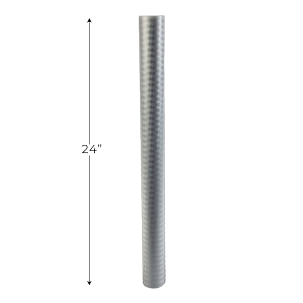 Frosted Grey Shelf Liner, 24x48