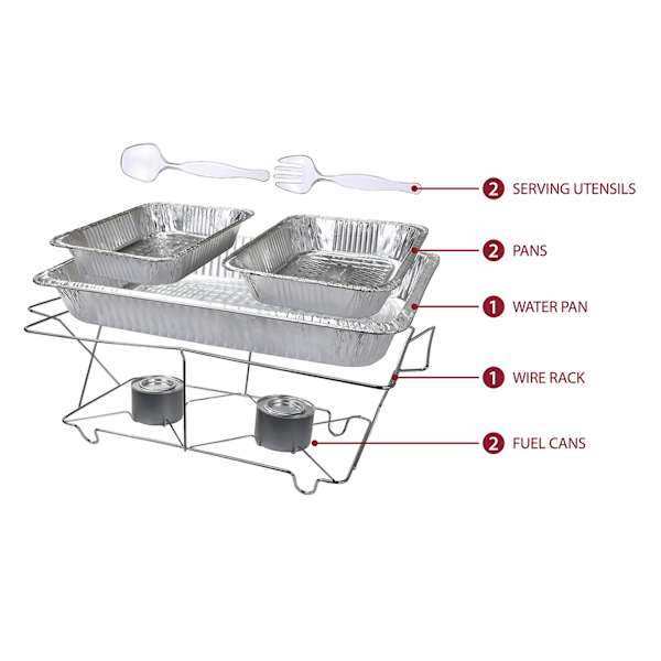 8-Piece Buffet Party Pack Set