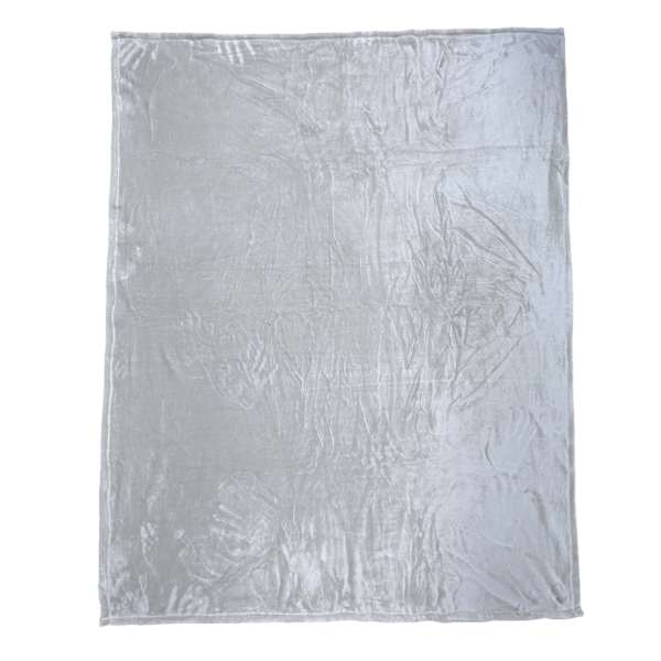 Found & Fable Taupe Micro-Plush Throw Blanket, 50x60