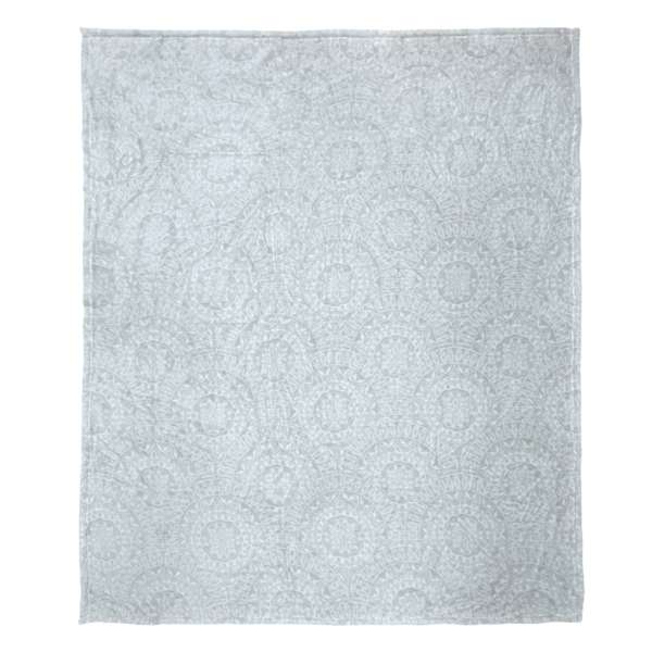 Found & Fable Medallion Micro Plush Throw Blanket, 50x60