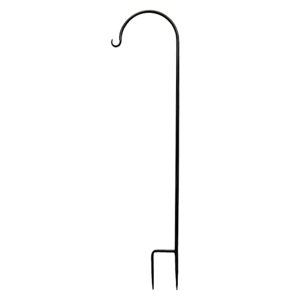 Black Metal Shepherd's Hook, 48"