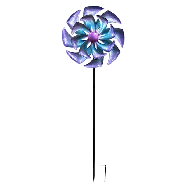Metal Windmill Yard Pick, 45"