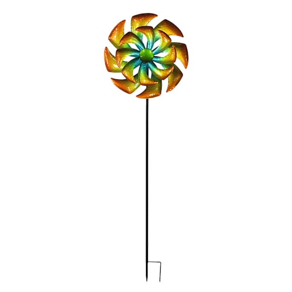 Metal Windmill Yard Pick, 45"
