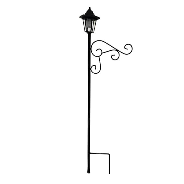 Bronze Metal Solar Outdoor Hook, 48"