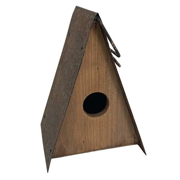Honeybloom Rustic Birdhouse, 7.75"