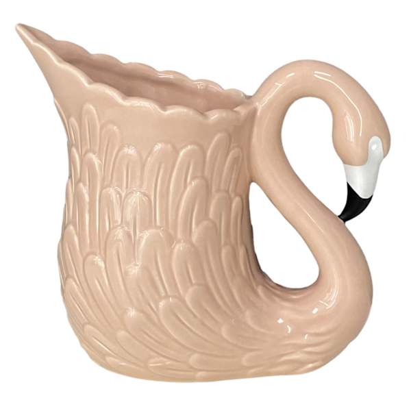 Providence Indoor Pink Swan Pot, Extra Small
