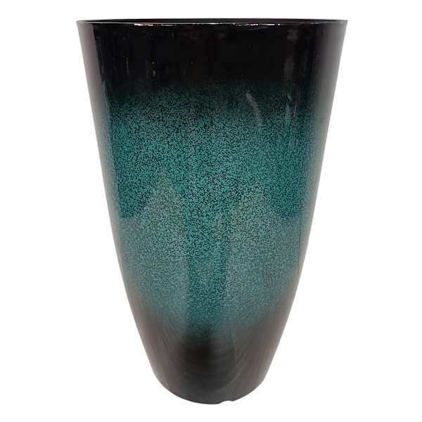 Nora Reactive Blue Outdoor Planter, Medium