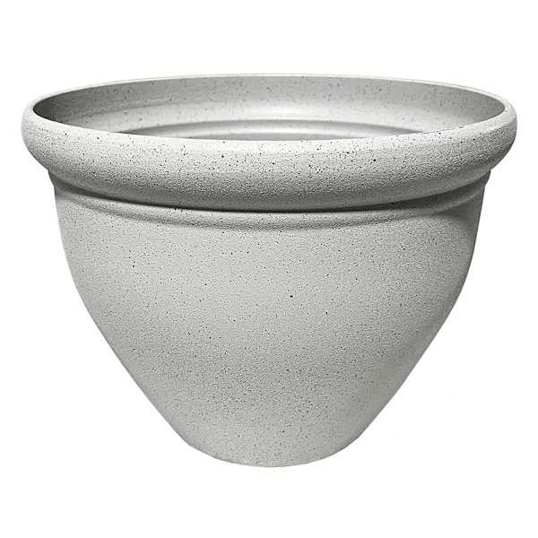 Sadiya White Outdoor Planter, Medium