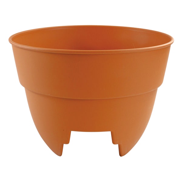 Terracotta Balcony Outdoor Planter, 10"