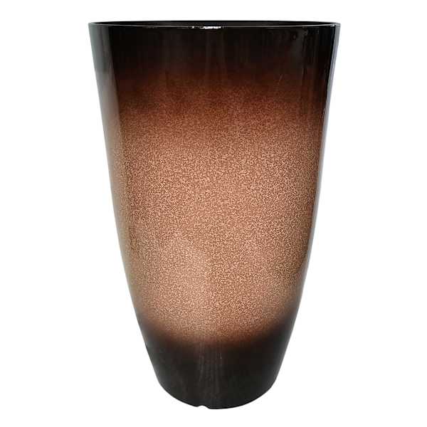 Nora Ombre Brown Outdoor Planter, Large