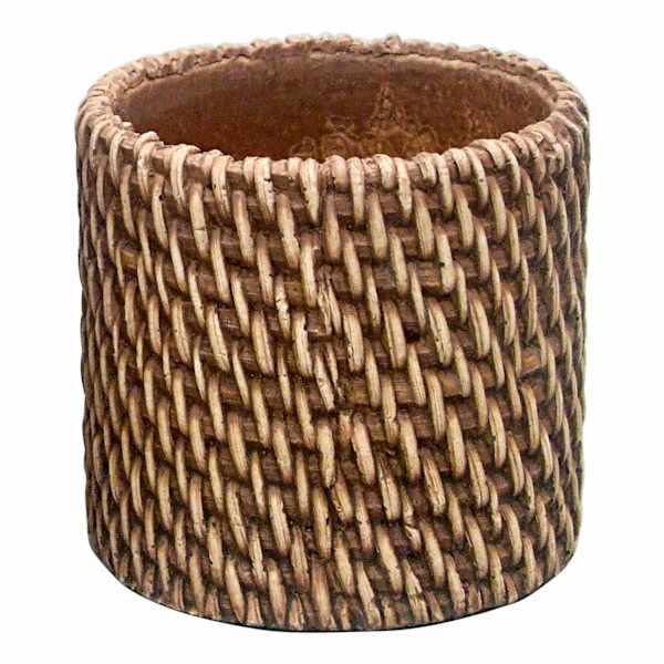 Honeybloom Indoor Burlap Planter, Small