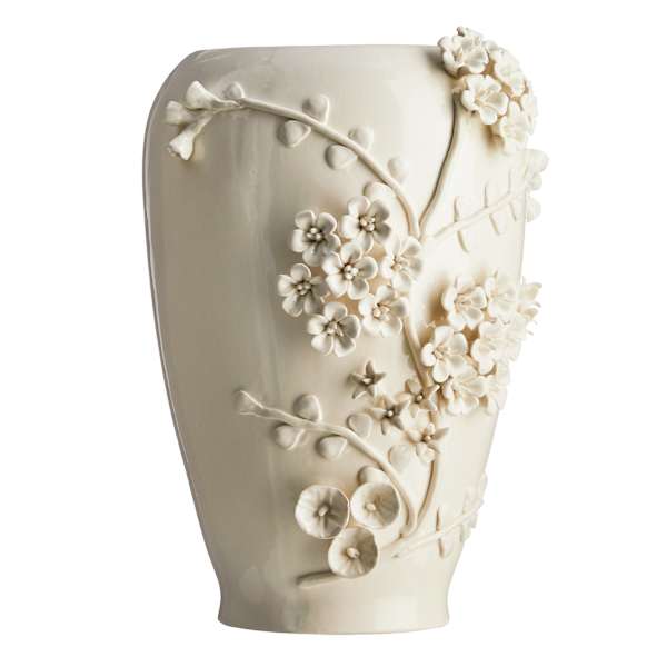 Providence 3D Flower Ceramic Vase, 13.7"