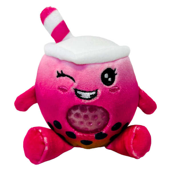 Pbj Bubble Teas- Strawberry-Pink