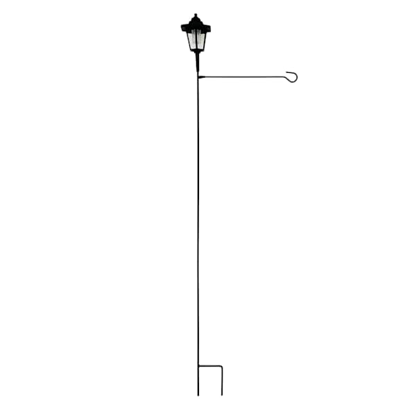 Solar Flag Holder Stake with Solar Light