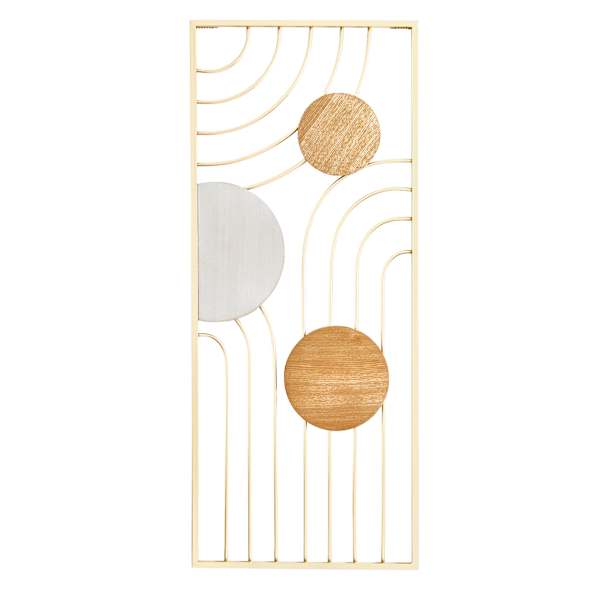 Crosby St. Metal Nesting Lines Wall Decor, 15x36
