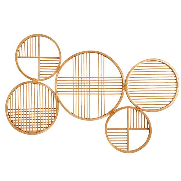 Found & Fable Bamboo Wall Decor, 38x27