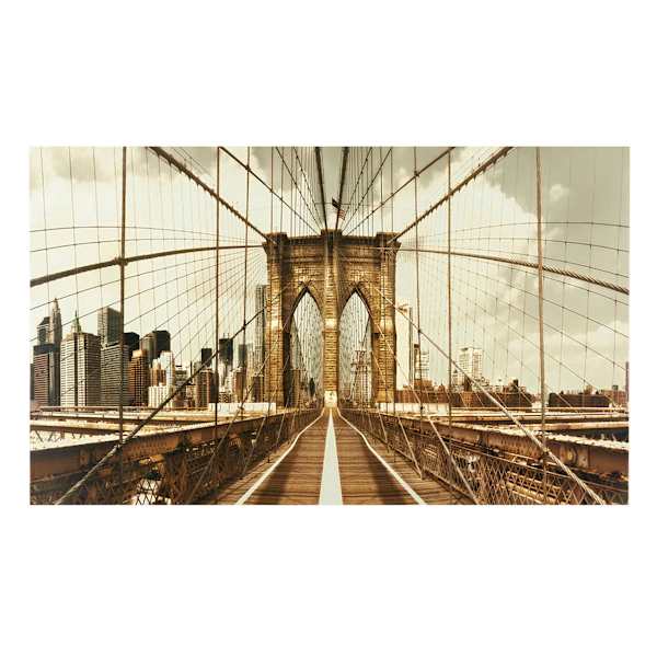 Bridge Canvas Wall Art, 36x60