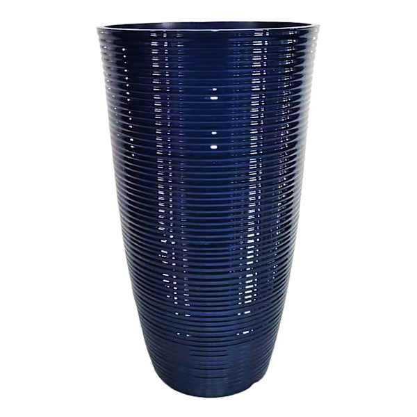 Millie Blue Tall Outdoor Planter, Small
