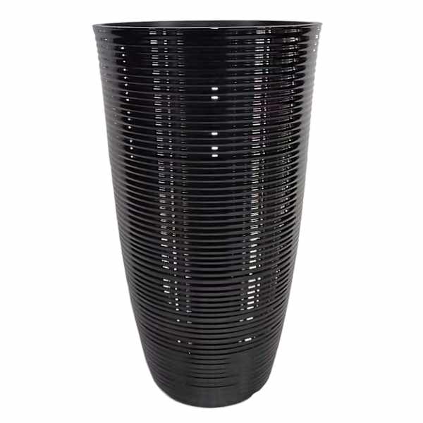 Millie Black Tall Outdoor Planter, Small