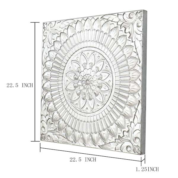 Found And Fable Metal Wall Medallion, 22"