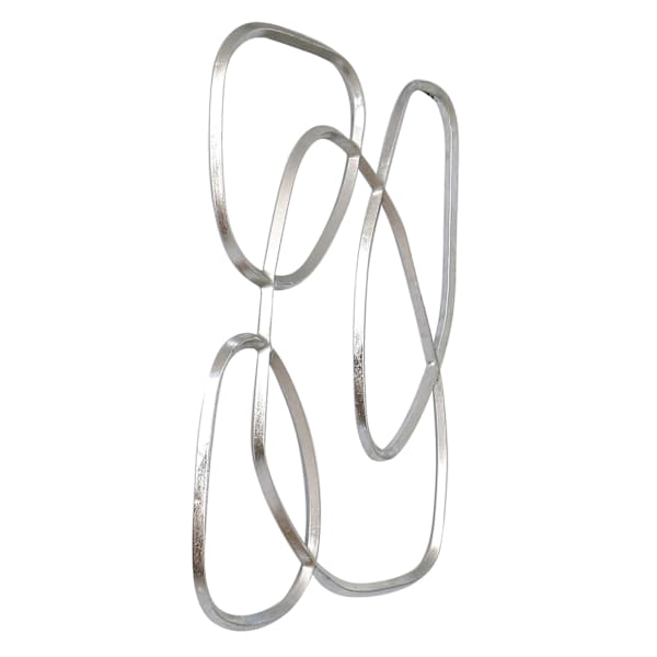 Crosby St. Silver Metal Wall Decor, 23x31