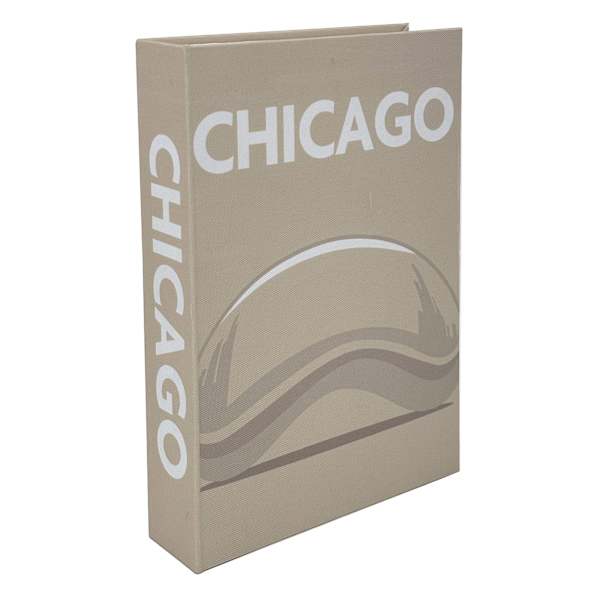 Chicago Decorative Book Box, 8x11