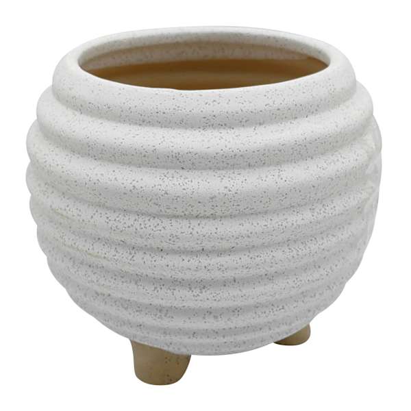 Indoor Elle White Planter, 5"