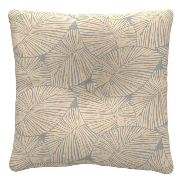Found & Fable Talia Palm Outdoor Tufted Back Cushion