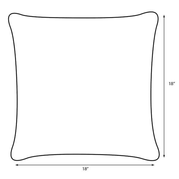 Oh Joy! Sunshine Therapy Outdoor Throw Pillow, 18"